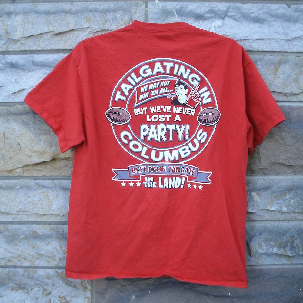 Ohio State Football Tailgating in Columbus  T-Shirt